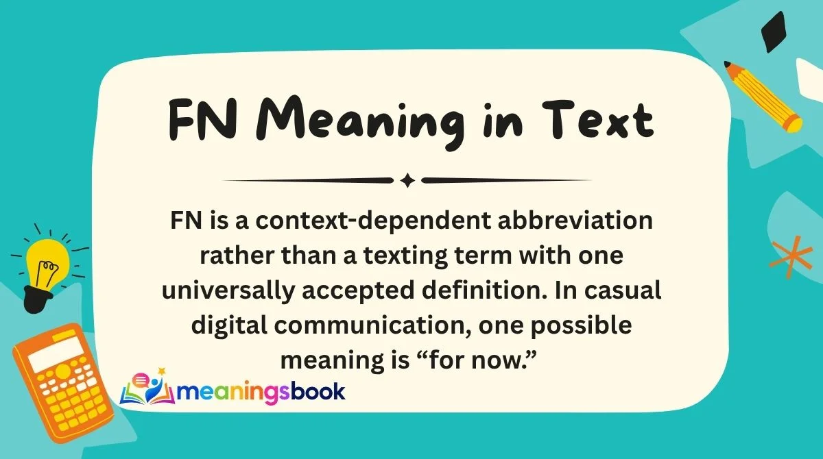 FN Meaning in Text