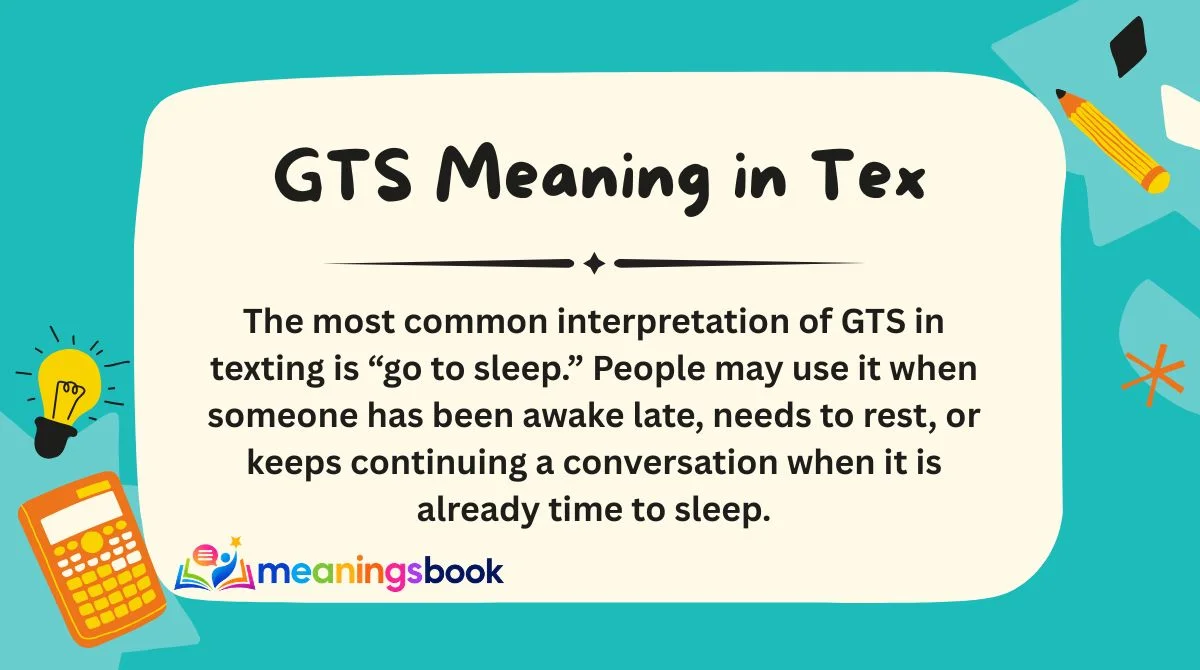 GTS Meaning in Tex