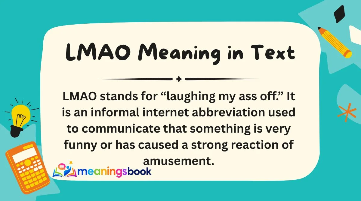 LMAO Meaning in Text
