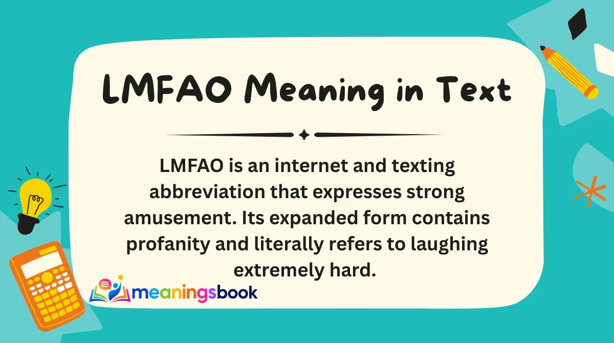 LMFAO Meaning in Text