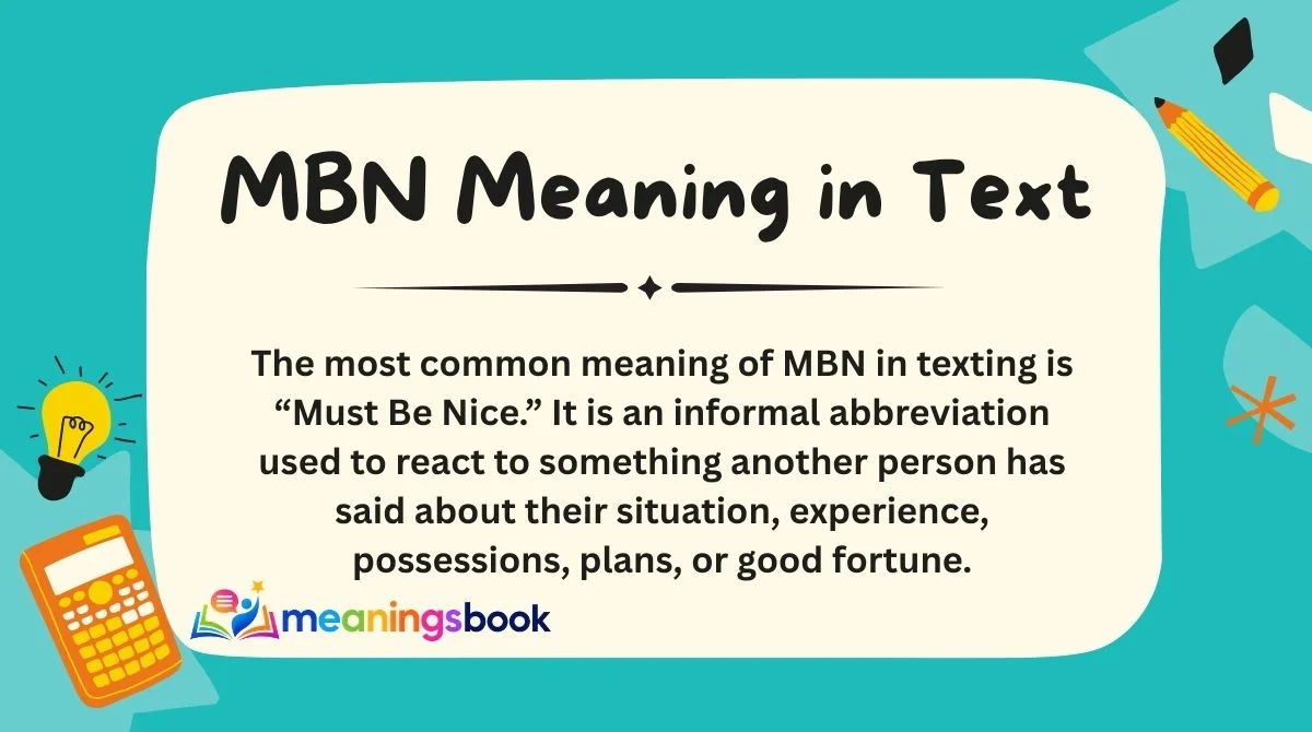 MBN Meaning in Text