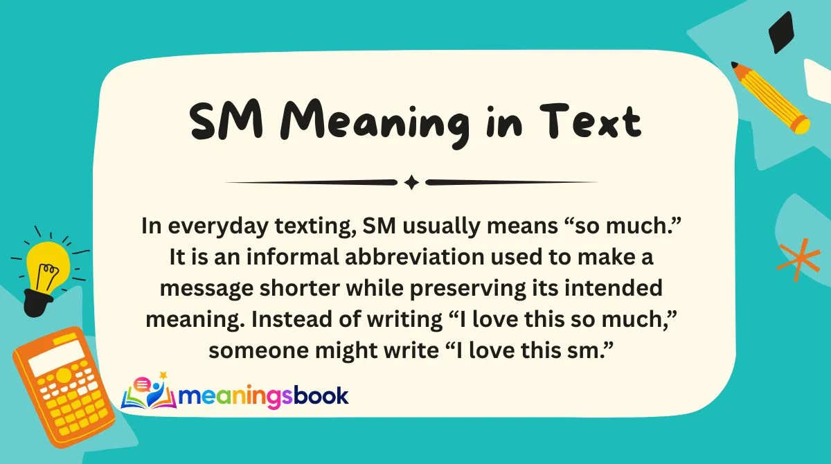 SM Meaning in Text