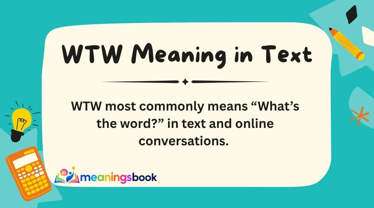 WTW Meaning in Text