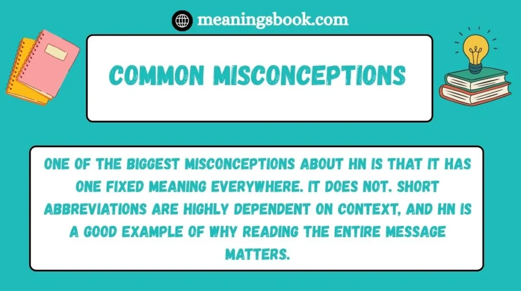Common Misconceptions