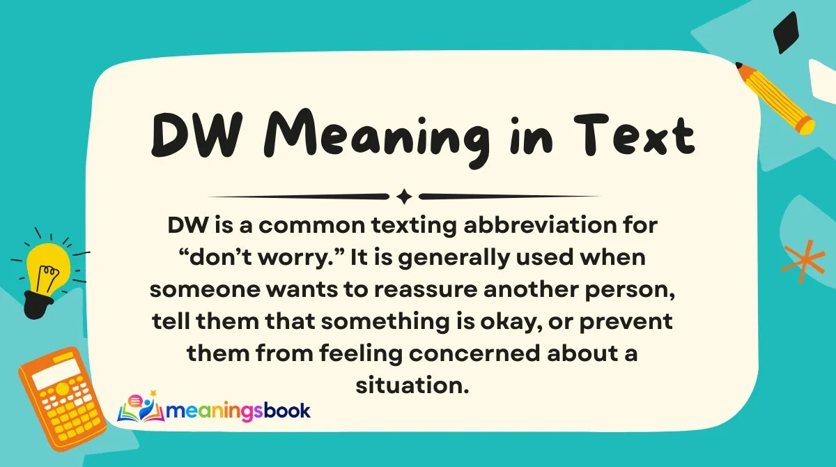 DW Meaning in Text