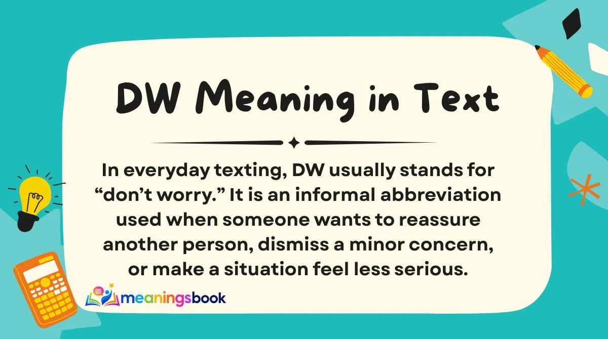 DW Meaning in Text