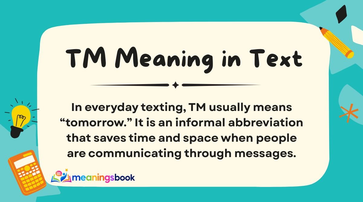 TM Meaning in Text