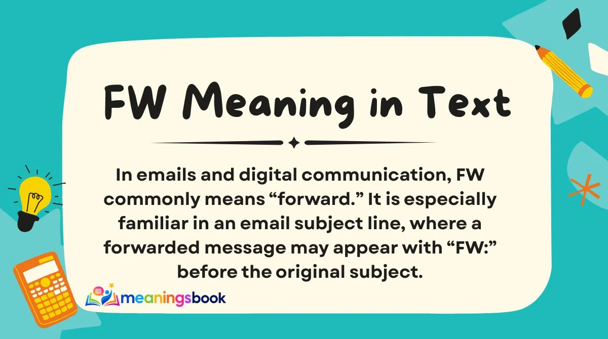 FW Meaning in Text