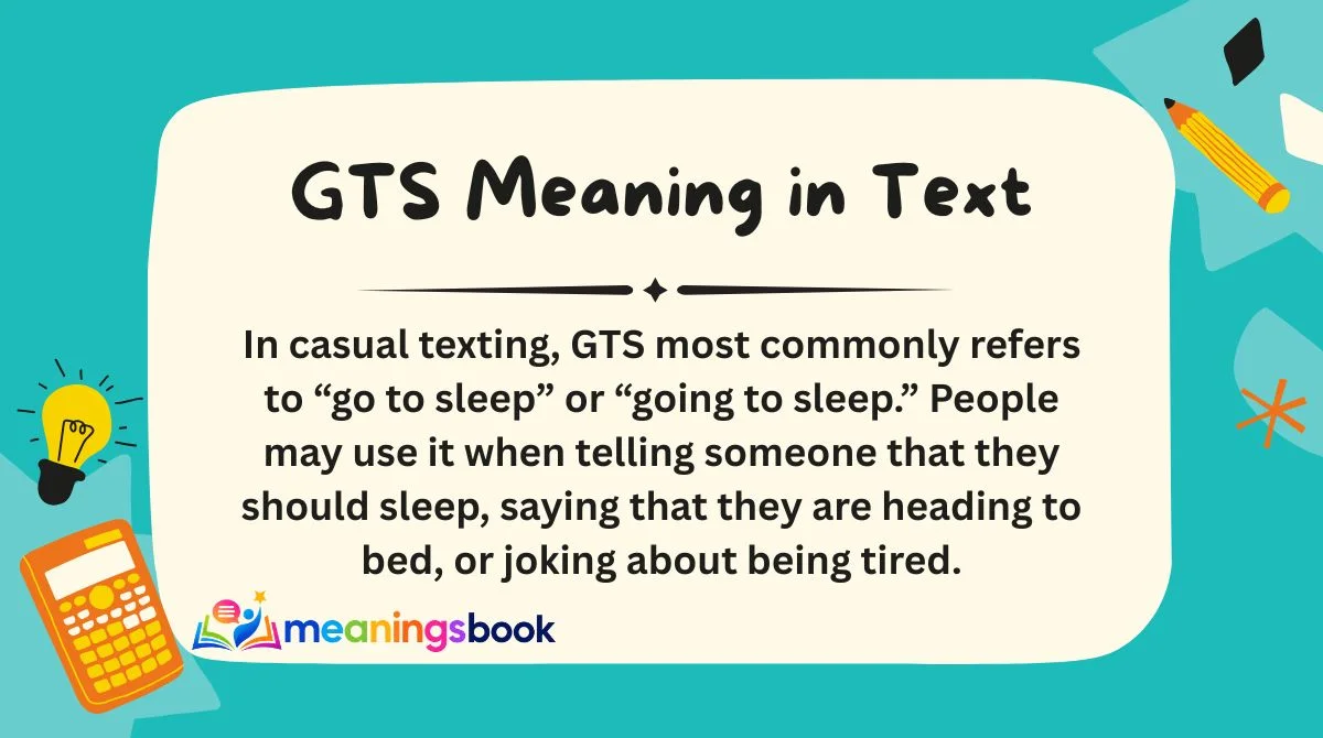 GTS Meaning in Text