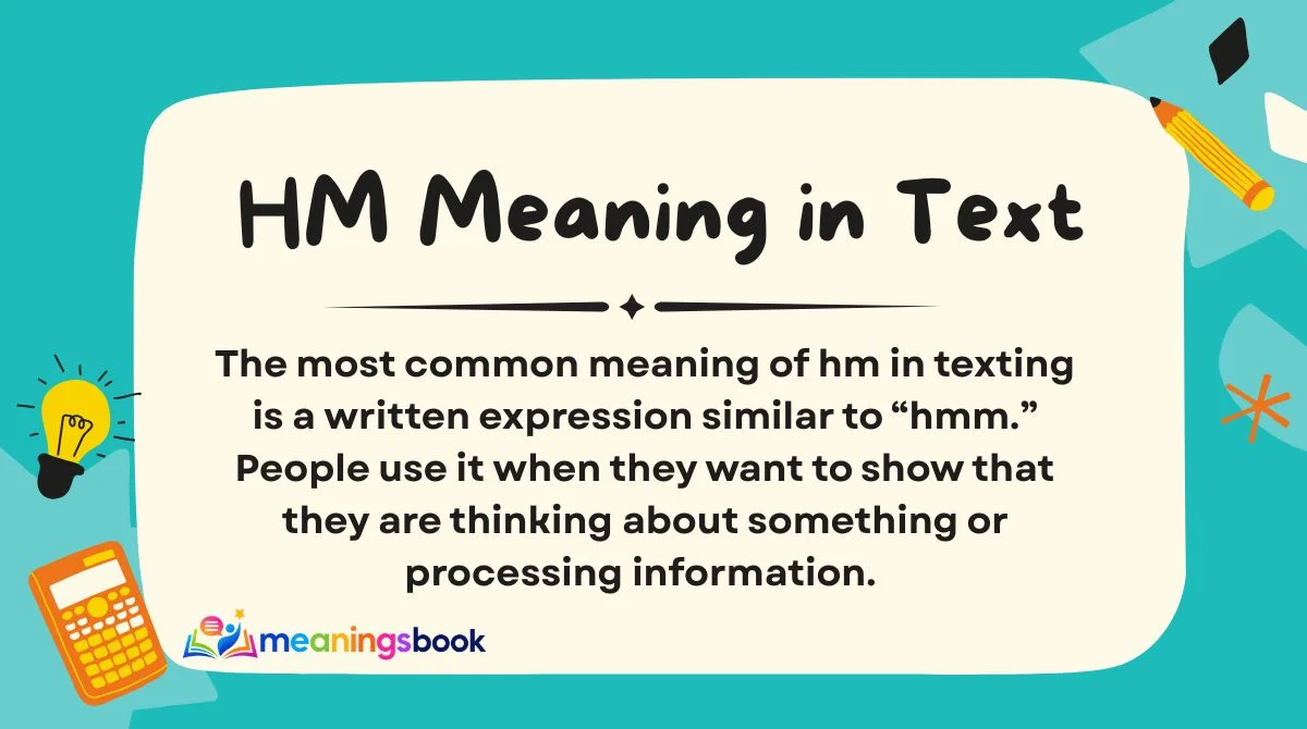 HM Meaning in Text