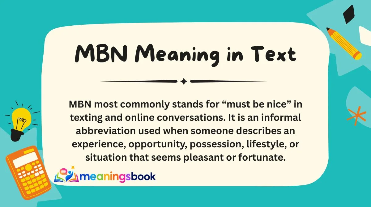 MBN Meaning in Text