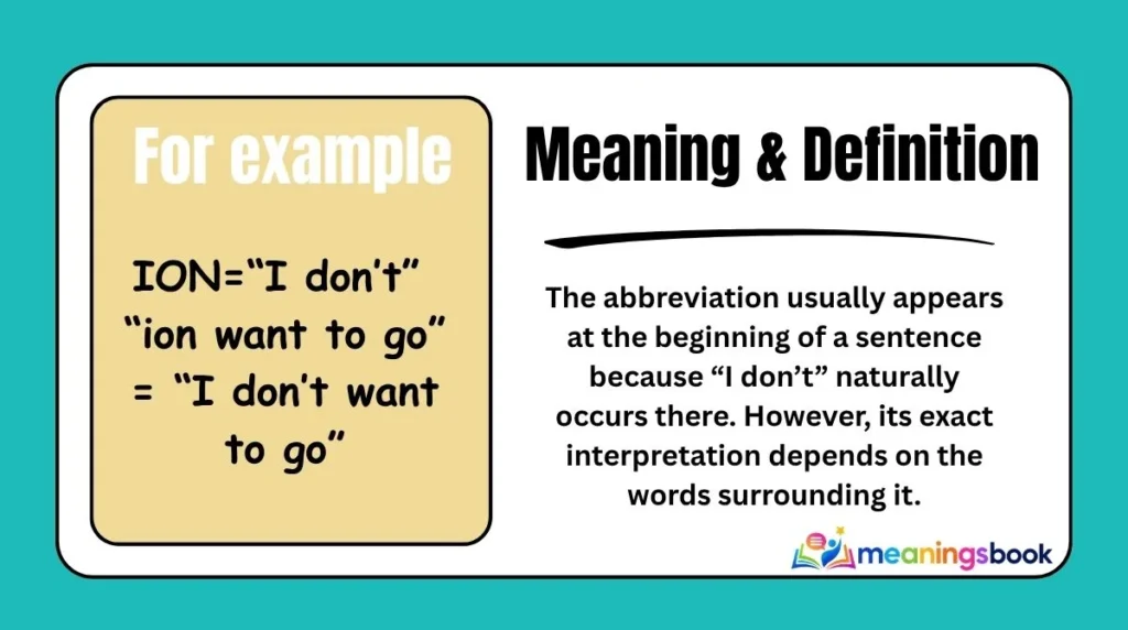 Meaning & Definition
