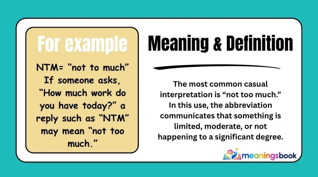 Meaning & Definition