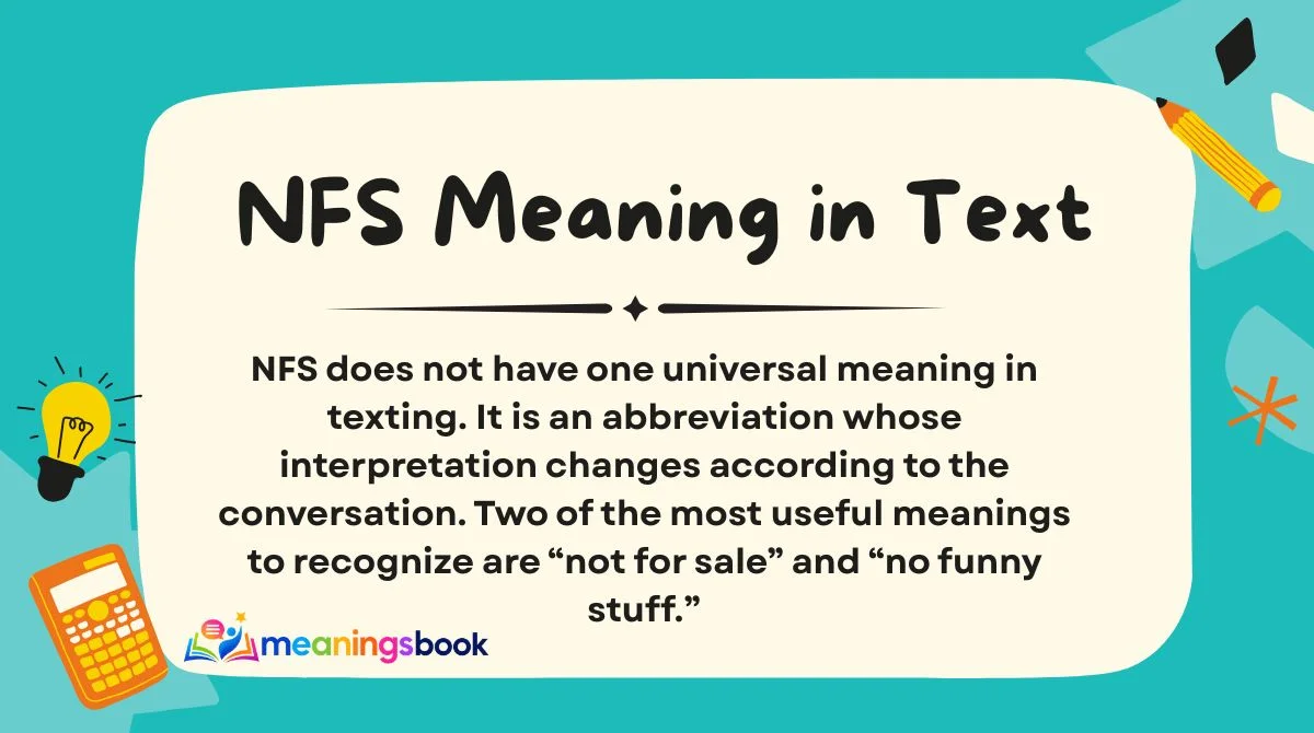 NFS Meaning in Text