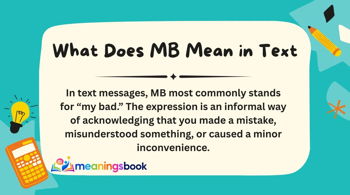 What Does MB Mean in Text