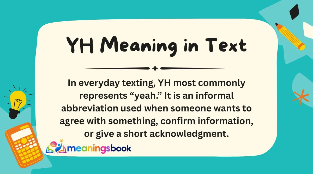 YH Meaning in Text