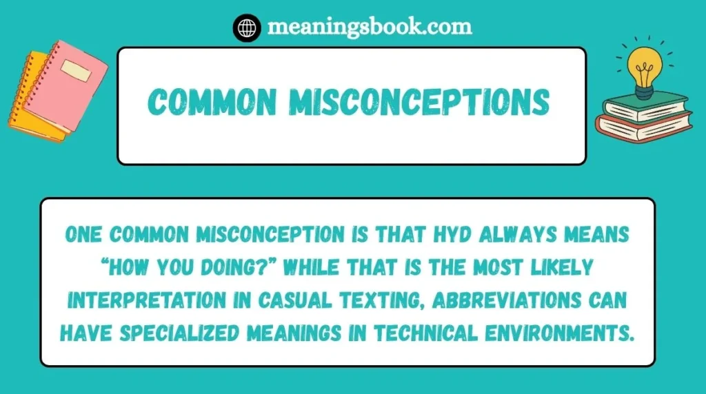 Common Misconceptions