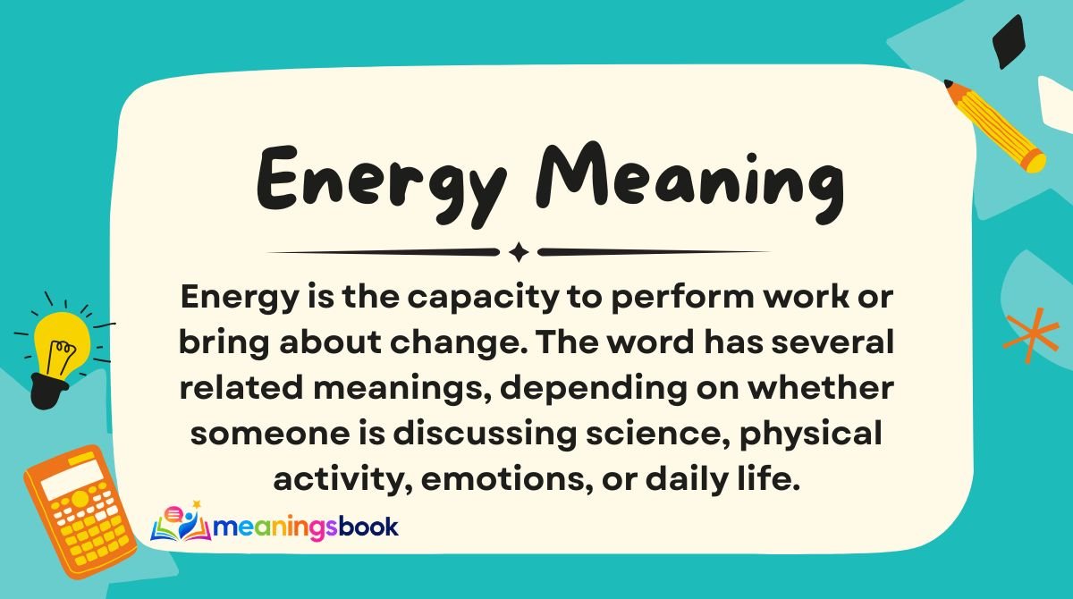 Energy Meaning