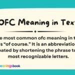 OFC Meaning in Text
