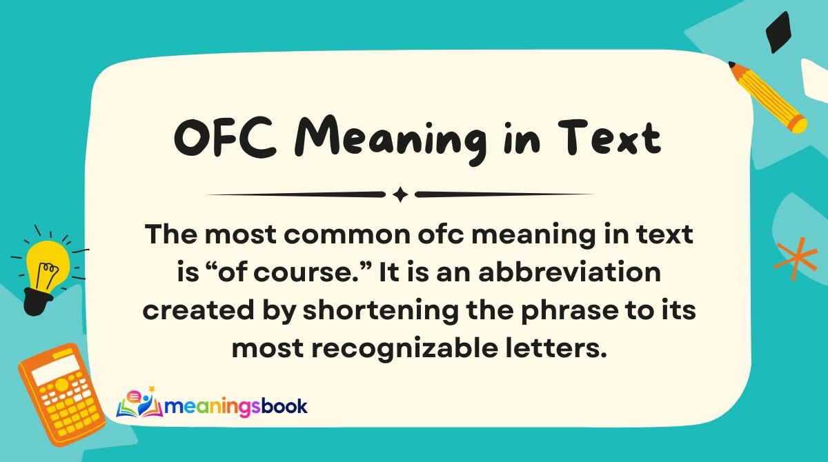 OFC Meaning in Text