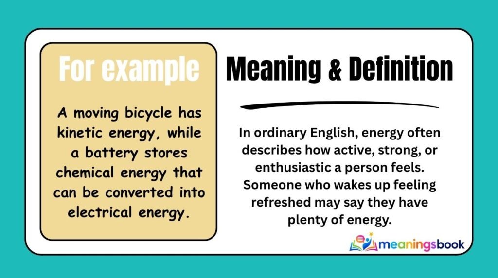 Meaning & Definition