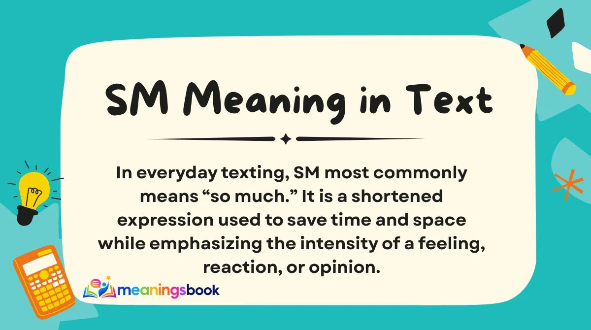 SM Meaning in Text