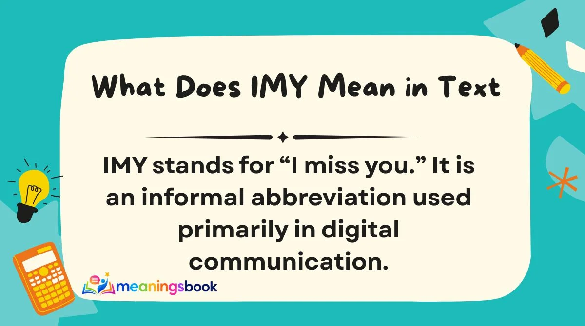 What Does IMY Mean in Text